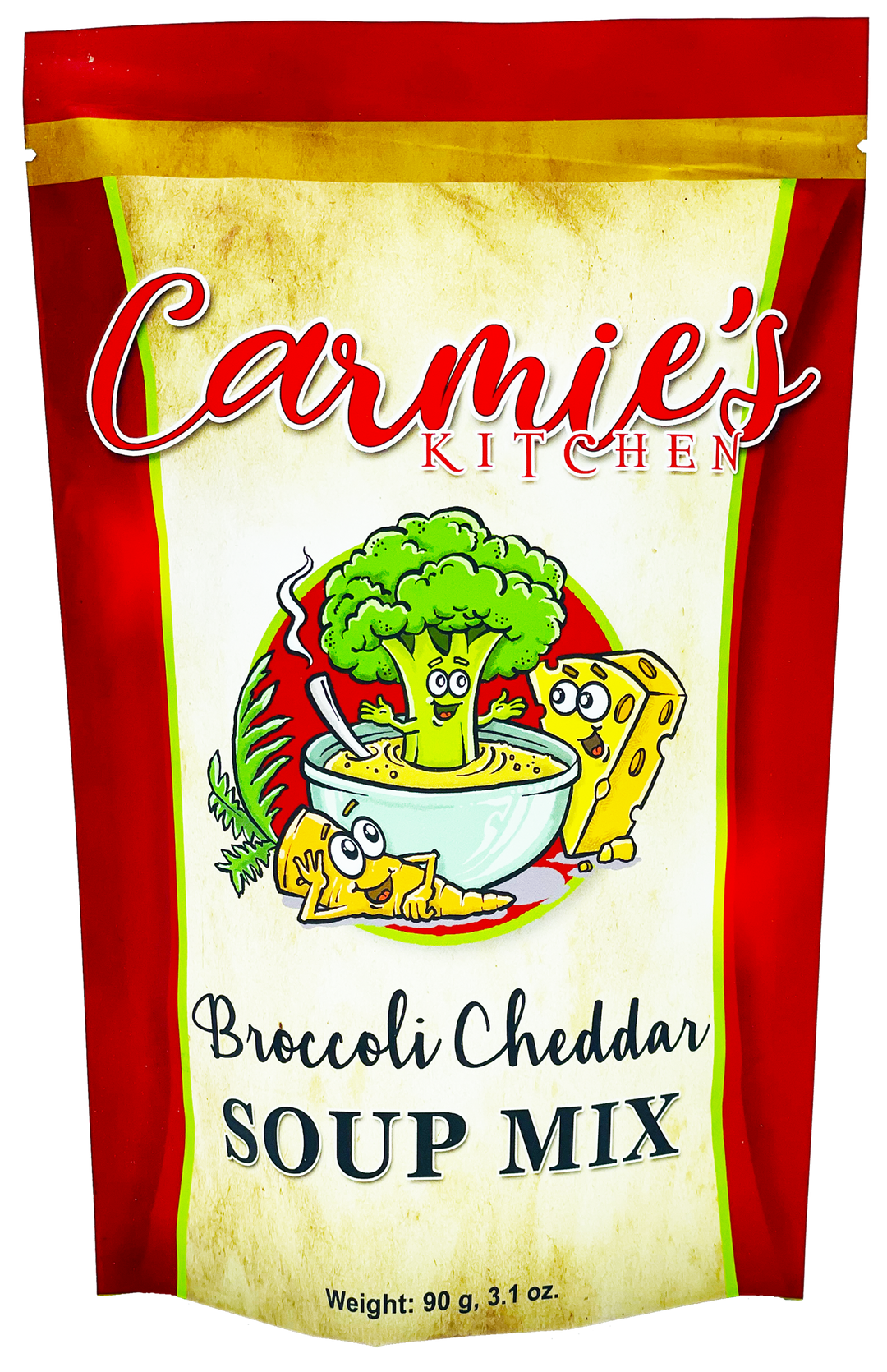 Broccoli Cheddar Soup Mix - Premium gourmet Foods from Carmie's Kitchen - Just $8.50! Shop now at Pat's Monograms