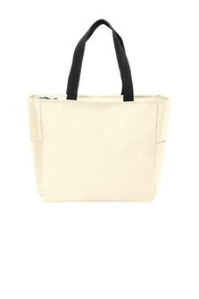 Essential Tote w/Zipper - Premium Bags and Totes from Pat's Monograms - Just $12.50! Shop now at Pat's Monograms