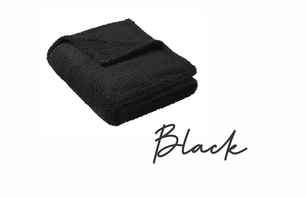 Cozy Fleece Blankets - Premium blanket from Sanmar - Just $30! Shop now at Pat's Monograms