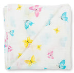 Butterfly Kisses Swaddle Blanket - Premium Baby Gift Sets from LollyBanks - Just $19.95! Shop now at Pat's Monograms