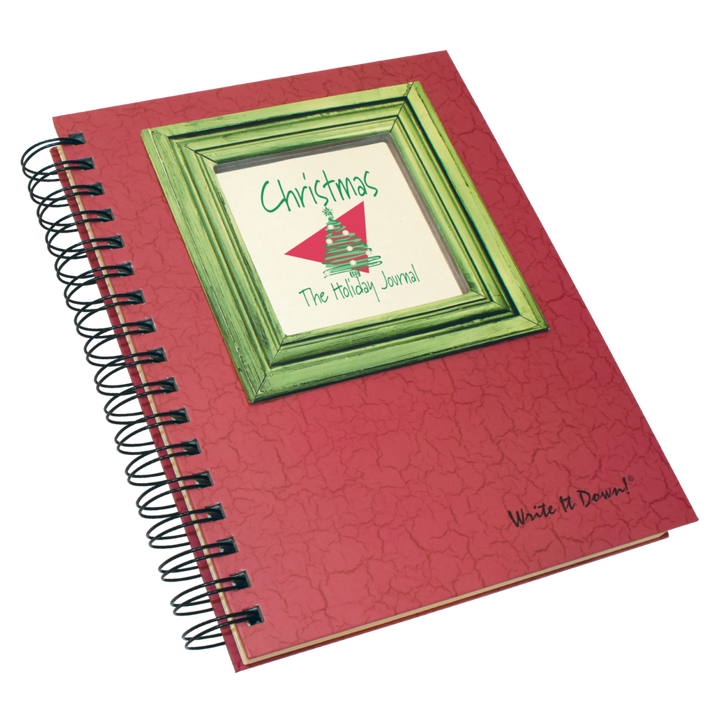 Christmas Journal - Crimson - Premium Gifts from Journals Unlimited - Just $20.00! Shop now at Pat's Monograms