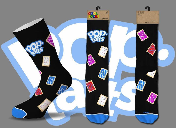 Pop Tarts Black - Premium Socks from Cool Socks - Just $11.95! Shop now at Pat's Monograms