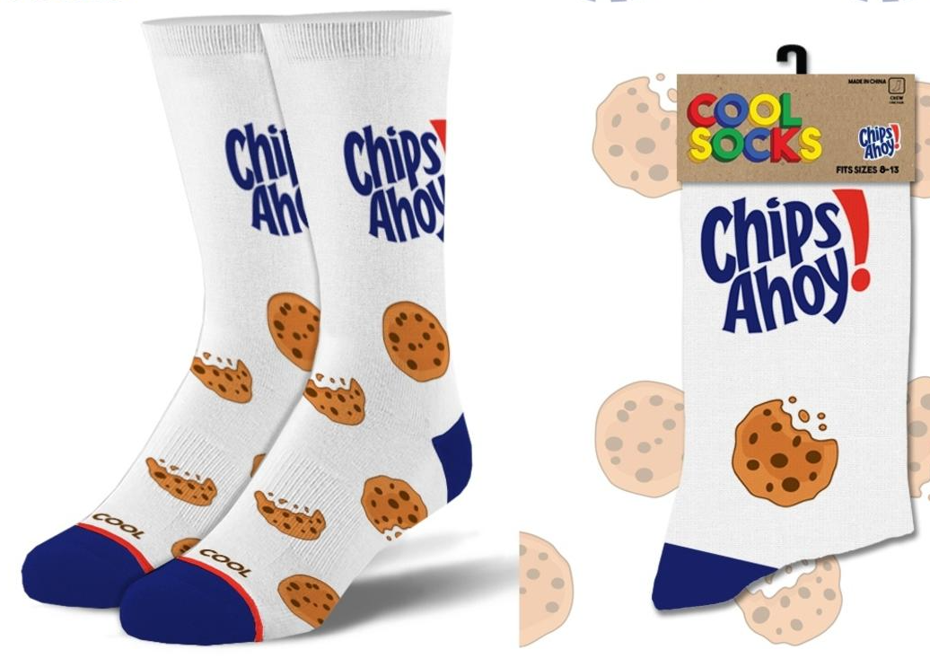 Chips Ahoy Socks - Premium Socks from Cool Socks - Just $11.95! Shop now at Pat's Monograms