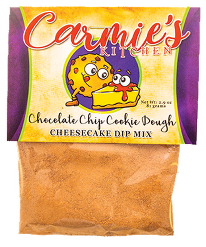 Chocolate Chip Cookie Dough Cheesecake Dip - Premium Dips & Spreads from Carmie's Kitchen - Just $5! Shop now at Pat's Monograms