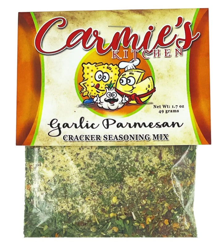 Garlic Parmesan Cracker Seasoning Mix - Premium Dips & Spreads from Carmie's Kitchen - Just $6.0! Shop now at Pat's Monograms