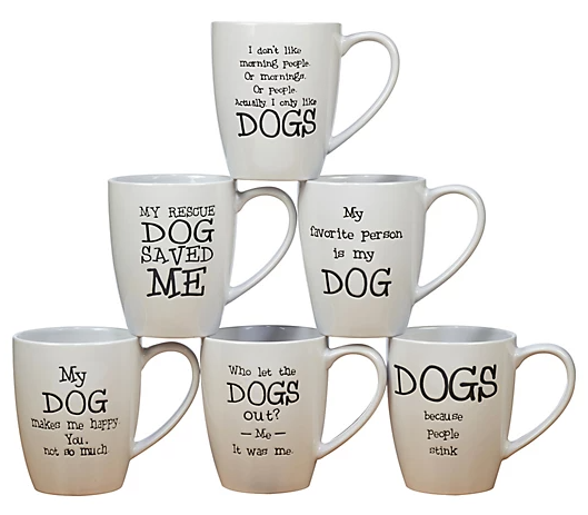 Dog Daze Mugs - Premium Bowls from Certified International - Just $8.95! Shop now at Pat's Monograms