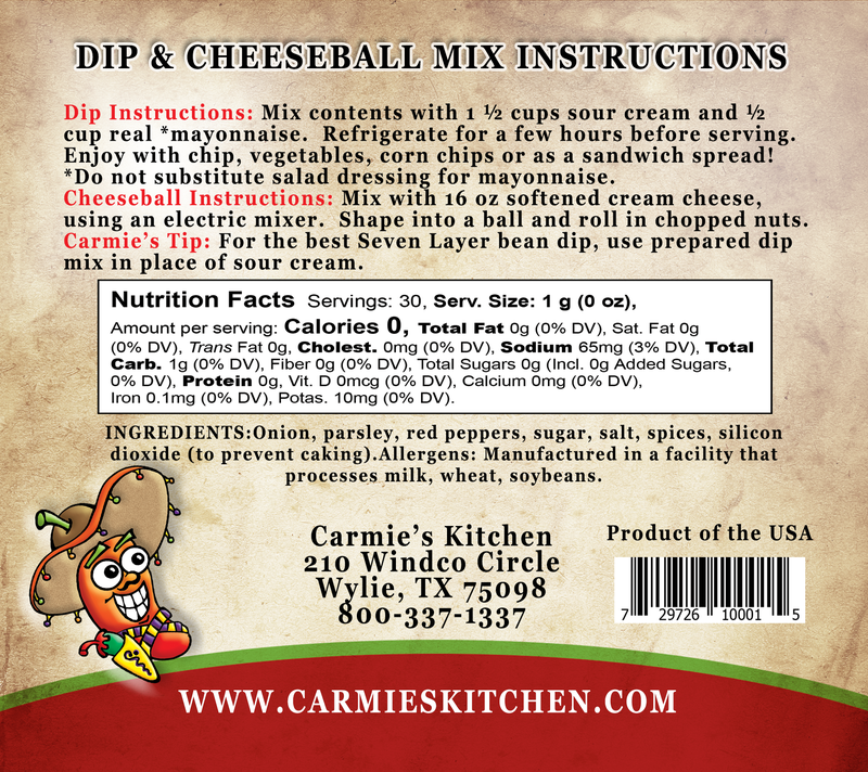 Manana Mexican Dip - Premium Dips & Spreads from Carmie's Kitchen - Just $5! Shop now at Pat's Monograms