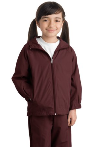 Veritas -YST73 Sport-Tek Unisex Youth Hooded Raglan Jacket - Premium School Uniform from Pat's Monograms - Just $35! Shop now at Pat's Monograms