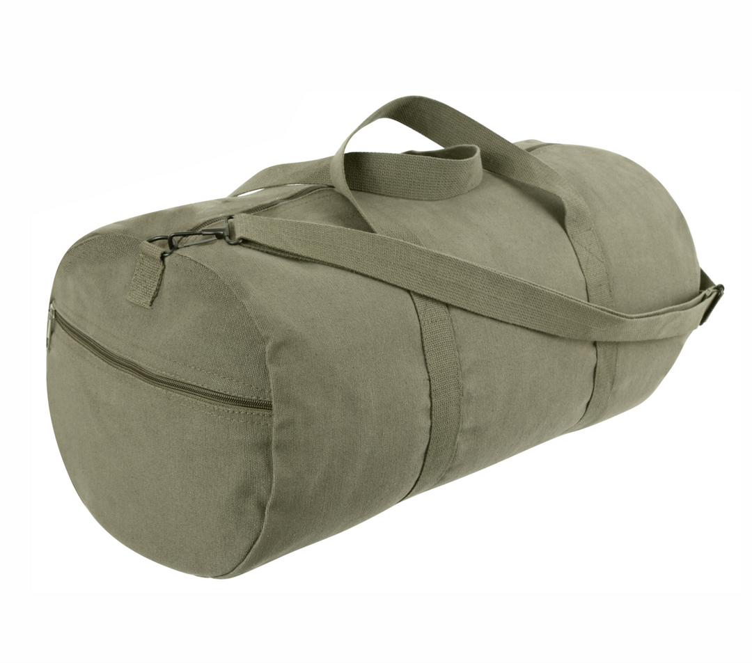 Heavy Canvas Military Style Duflle Bag - 24" - Premium Bags and Totes from Rothco - Just $29.95! Shop now at Pat's Monograms