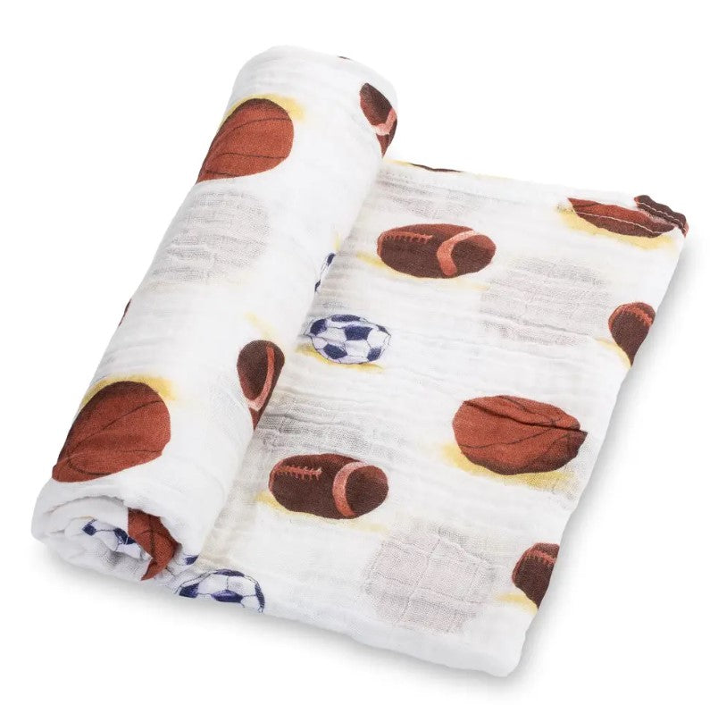 Go Sports Swaddle Blanket - Premium Baby Gift Sets from LollyBanks - Just $19.95! Shop now at Pat's Monograms