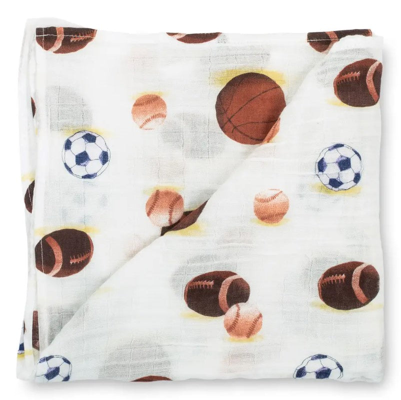 Go Sports Swaddle Blanket - Premium Baby Gift Sets from LollyBanks - Just $19.95! Shop now at Pat's Monograms