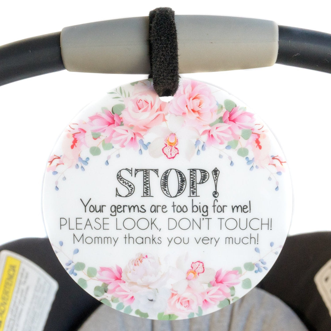 Floral Car Seat and Stroller - STOP germs - Premium Infant Accessories from Three Little Tots - Just $9.95! Shop now at Pat's Monograms