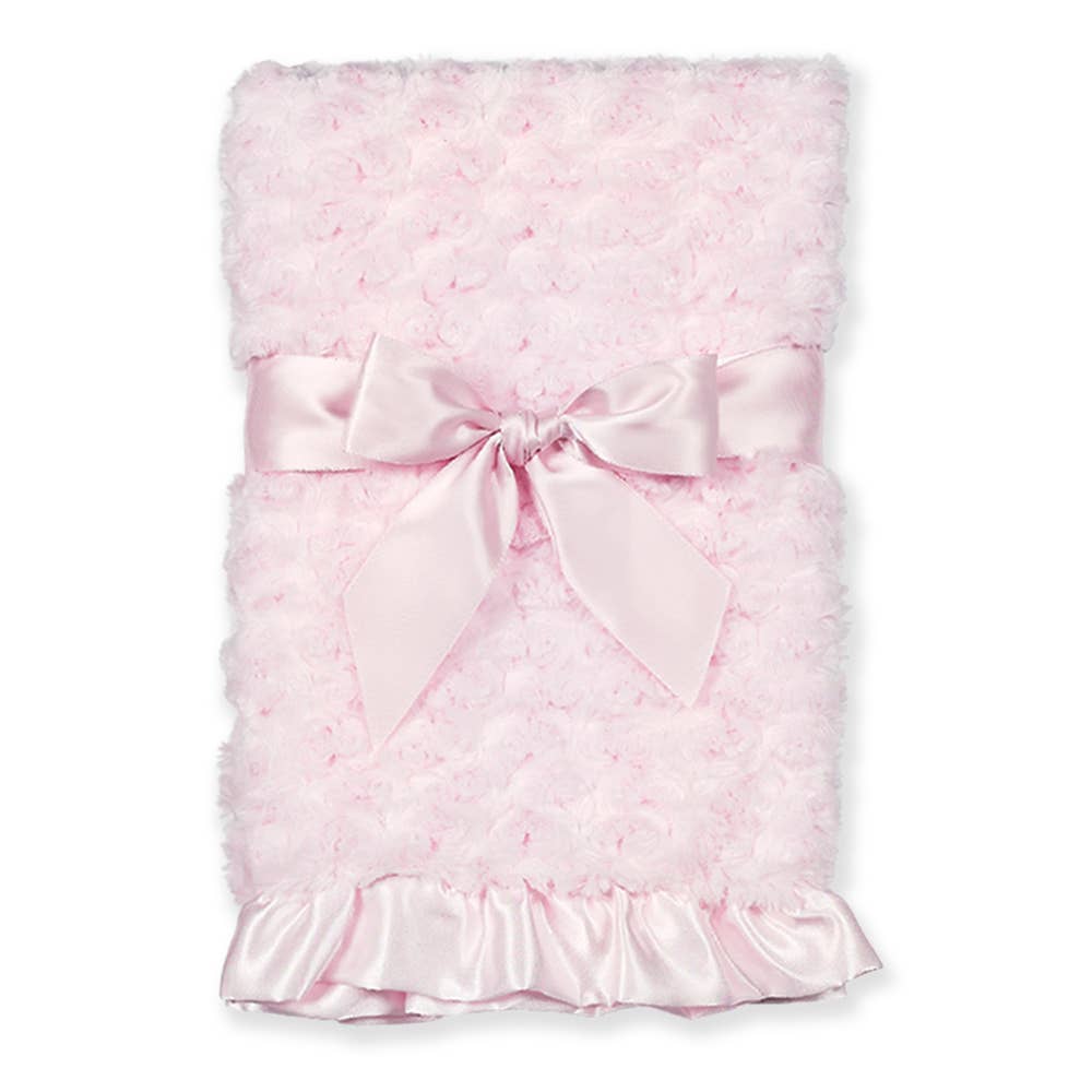 Swirly Snuggle Blanket - Pink - Premium blankets from Bearington Collection - Just $35.95! Shop now at Pat's Monograms