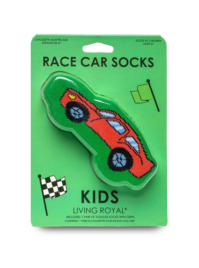 Kids Race Car 3D Socks - Premium  from Living Royal - Just $9.95! Shop now at Pat's Monograms