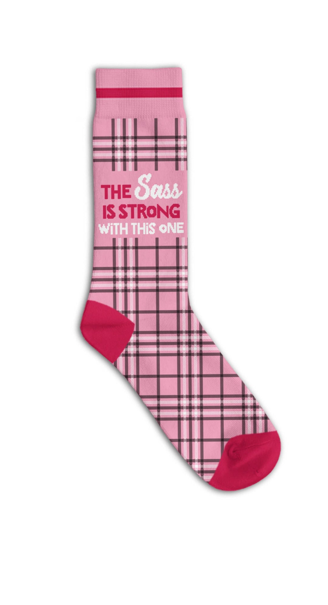 The Sass Is Strong With This One Socks - Premium Socks from Funatic - Just $12.95! Shop now at Pat's Monograms