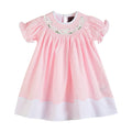 Light Pink Easter Bunny Smocked Bishop Dress - Premium Baby & Toddler Dresses from Lil Cactus - Just $38.95! Shop now at Pat's Monograms