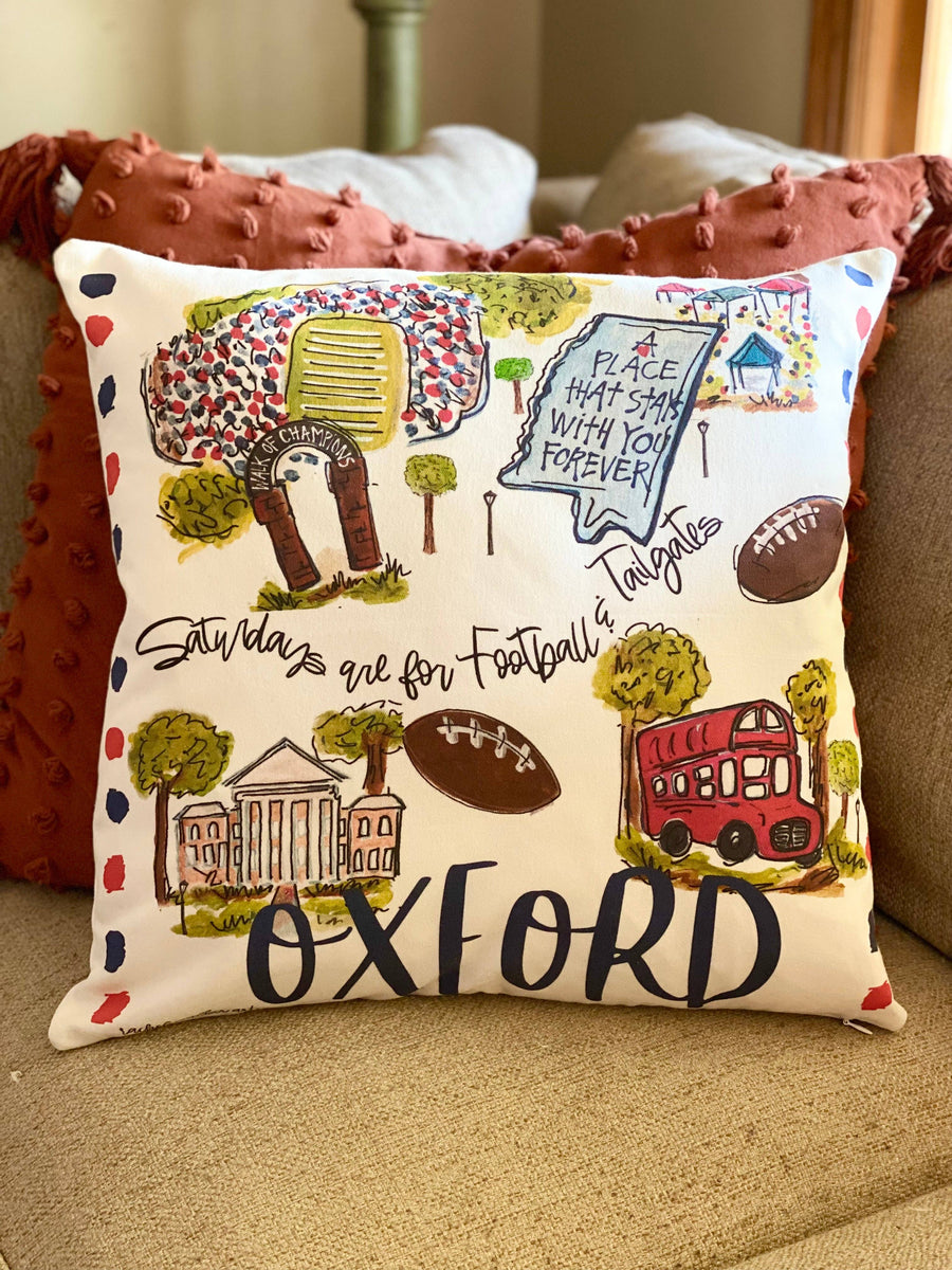 Oxford Double Sided Pillow - Premium decor from Happy By Rachel, LLC - Just $49.0! Shop now at Pat's Monograms
