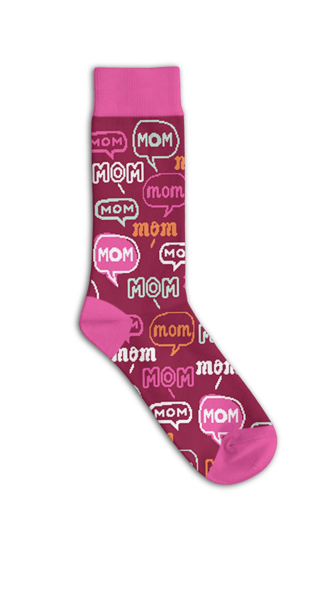 Mom! Mom! Mom! Socks - Premium Socks from Funatic - Just $12.95! Shop now at Pat's Monograms