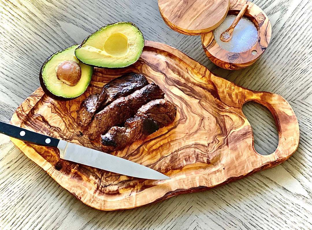 Olive Wood Carving Board - Premium Housewares from Natural OliveWood - Just $42.95! Shop now at Pat's Monograms