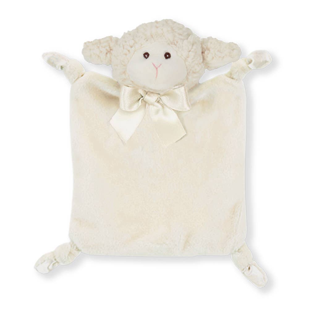 Wee Lamby Lamb Blankie - Premium Baby Soothers from Bearington Collection - Just $12.95! Shop now at Pat's Monograms