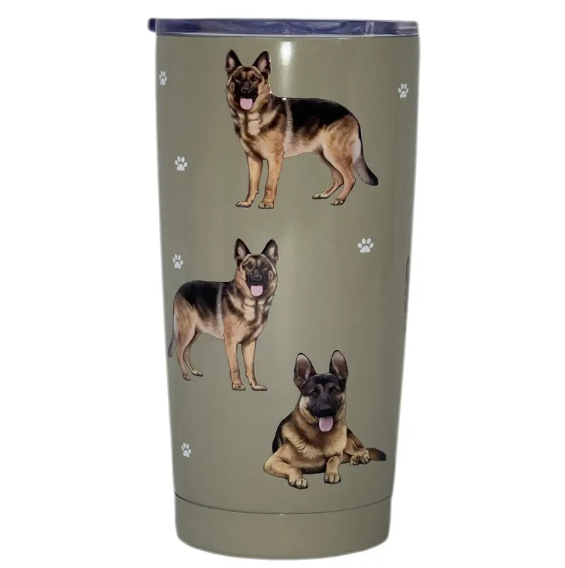 German Shepherd SERENGETI Ultimate 3D Tumbler - Stainless Steel - Premium Tumblers from E&S Pets - Just $27.95! Shop now at Pat's Monograms