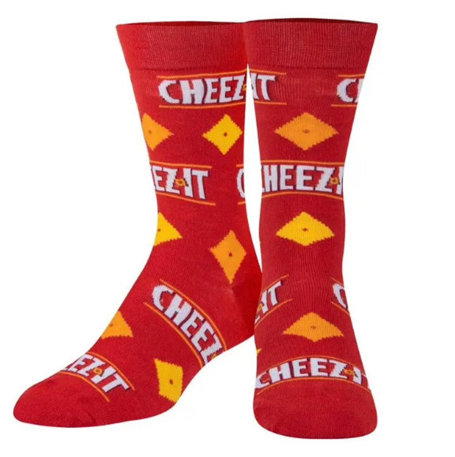 Cheez-It Crew Socks - Premium Socks from Crazy Socks - Just $7.00! Shop now at Pat's Monograms