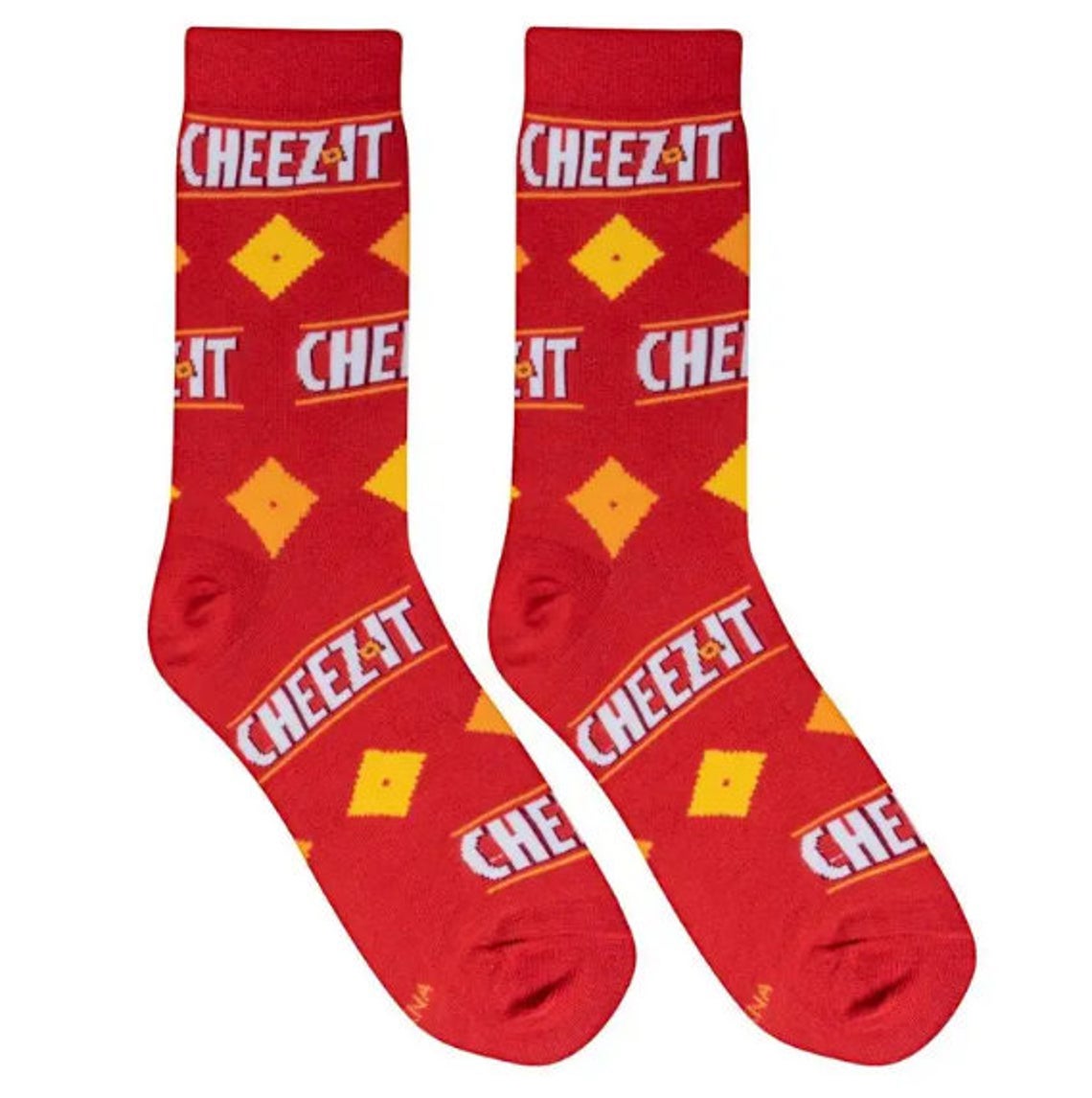 Cheez-It Crew Socks - Premium Socks from Crazy Socks - Just $8! Shop now at Pat's Monograms