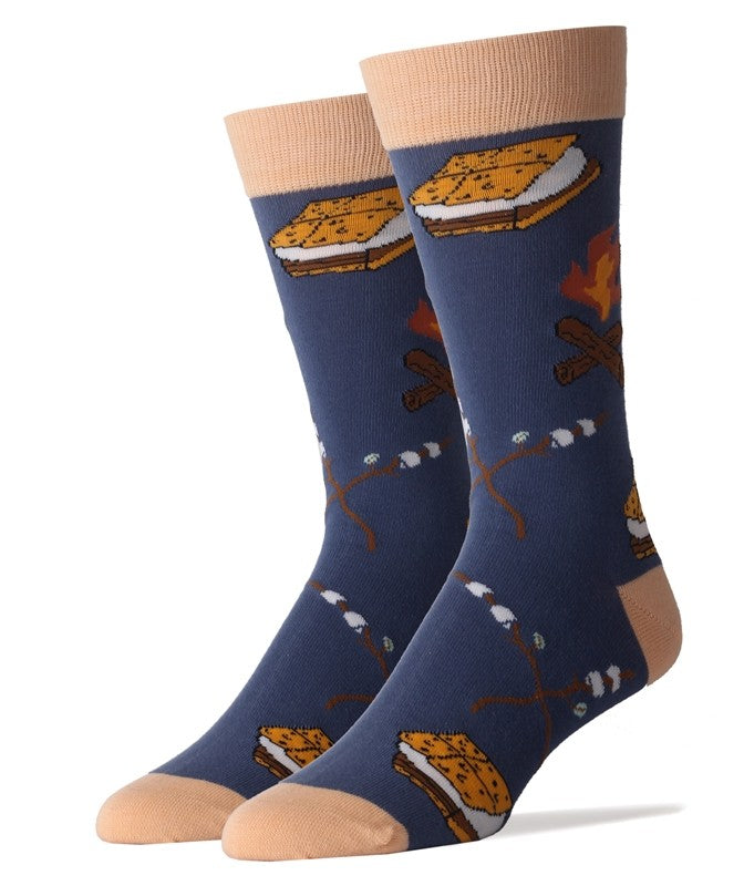 Camp Vibes - Crew Socks - Premium Socks from Oooh Yeah Socks/Sock It Up/Oooh Geez Slippers - Just $9.95! Shop now at Pat's Monograms