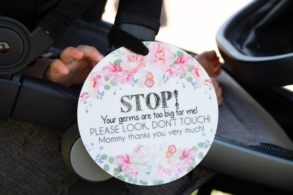 Floral Car Seat and Stroller - STOP germs - Premium Infant Accessories from Three Little Tots - Just $9.95! Shop now at Pat's Monograms