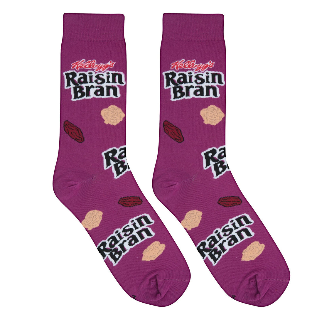 Raisin Bran Crew Socks - Premium Socks from Crazy Socks - Just $7.00! Shop now at Pat's Monograms