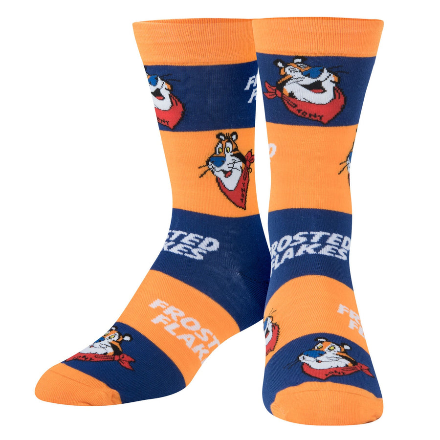 Frosted Flakes Tony Crew Socks - Premium Socks from Crazy Socks - Just $7.00! Shop now at Pat's Monograms