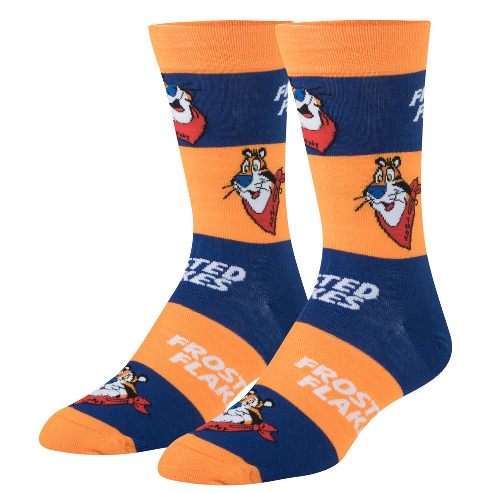 Frosted Flakes Tony Crew Socks - Premium Socks from Crazy Socks - Just $7.00! Shop now at Pat's Monograms