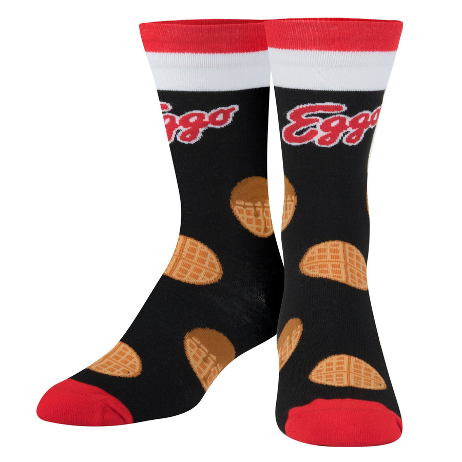 Eggo Waffle Crew Socks - Premium Socks from Crazy Socks - Just $7.00! Shop now at Pat's Monograms