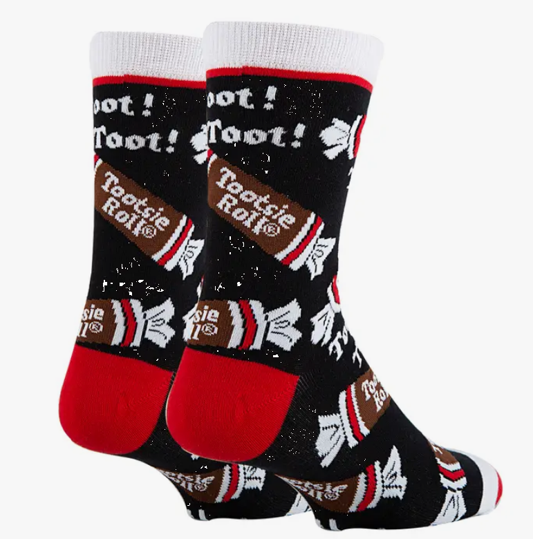 Toot Toot Tootsie - Premium  from Oooh Yeah Socks/Sock It Up/Oooh Geez Slippers - Just $12.0! Shop now at Pat's Monograms